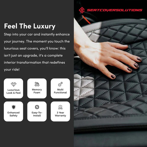 Luxury Seat Covers Black