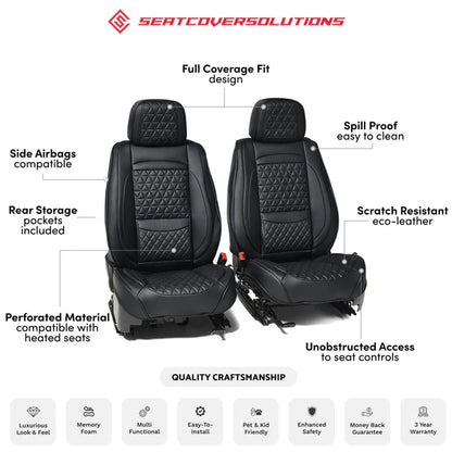 Luxury Seat Covers Beige