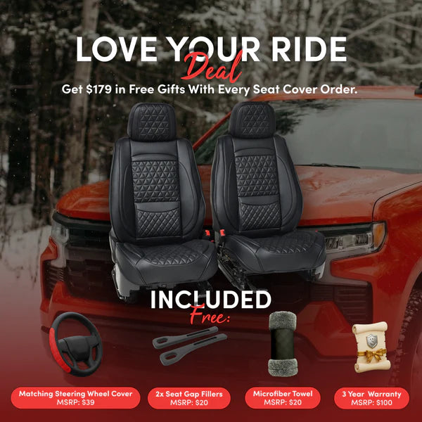 Luxury Seat Covers Black
